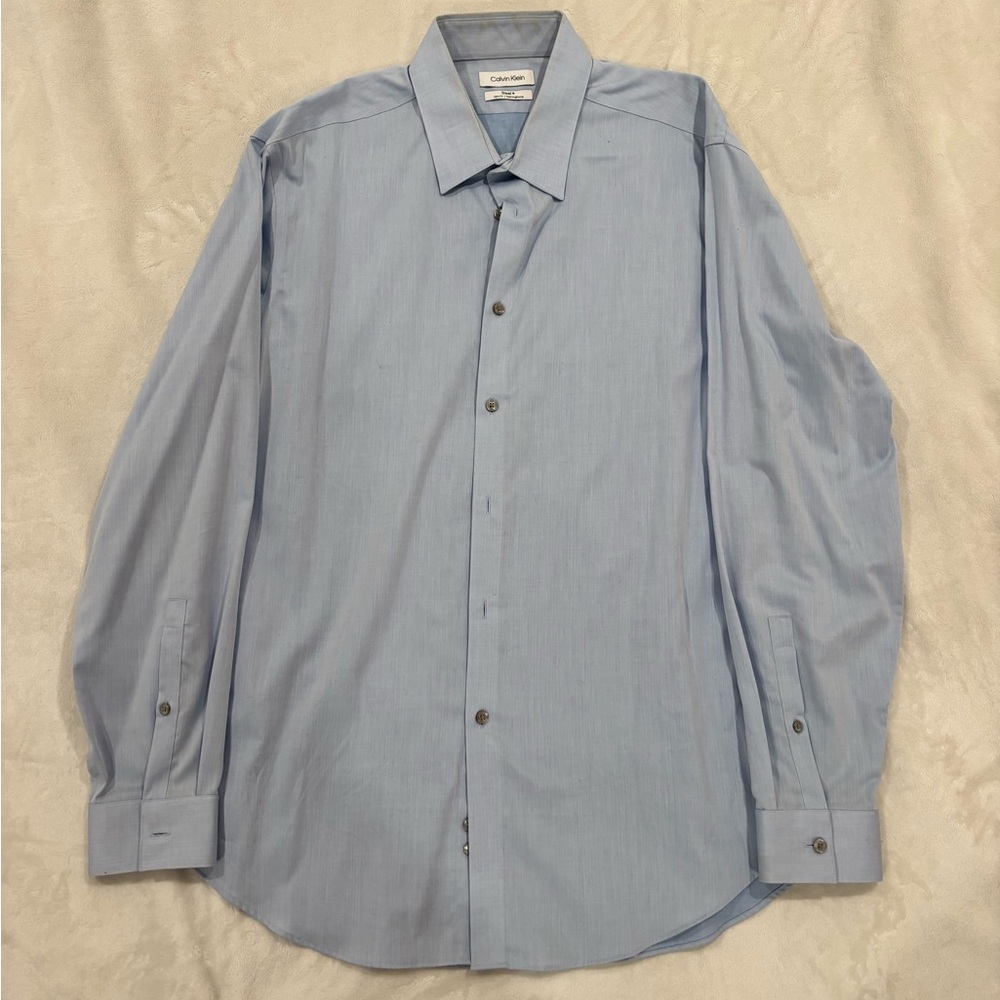 Calvin Klein Sky Blue Dress Shirt